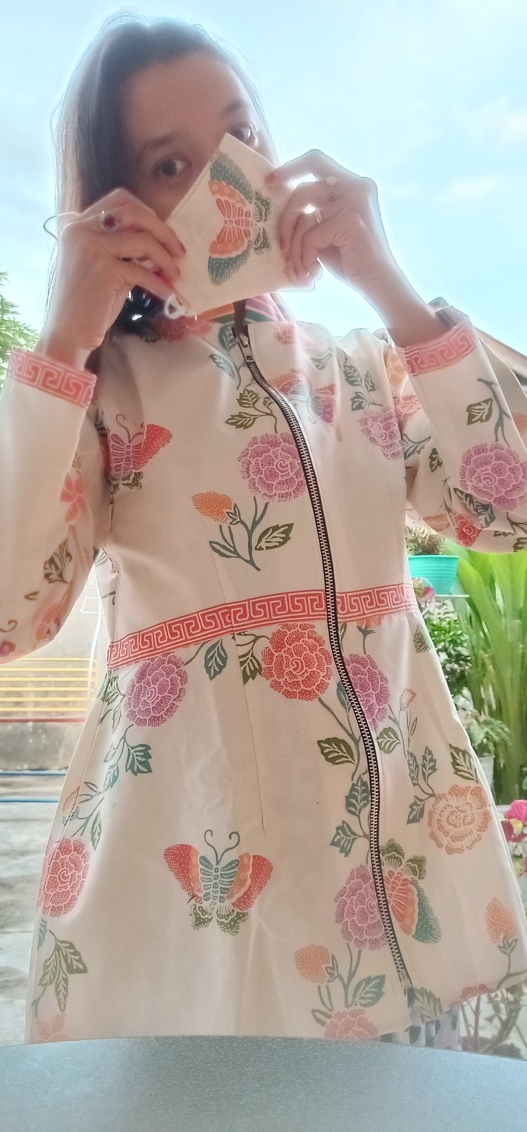 Blus Batik Peplum Baju Batik Kerja Baju Batik Modern Baju Batik Lapis Trikot Deethnik