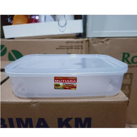 Toples box kotak trasparant / sealware KMP mutiara 900 ml segi foodbox /Seal Ware Durian Pack Box Mu