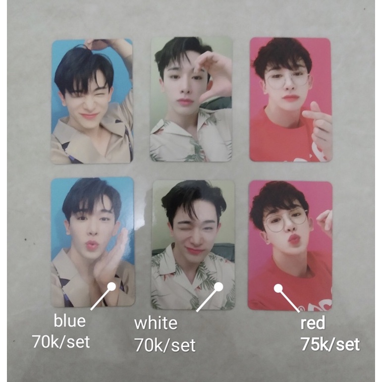 wonho photocard