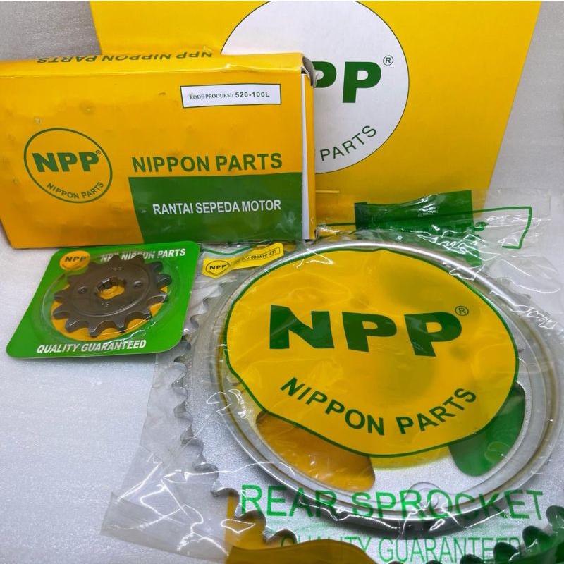 GEAR SET NPP TIGER TIGER REVO