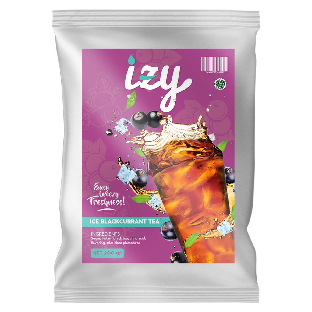 

IZY Ice Blackcurrant Tea Powder 1kg - 01