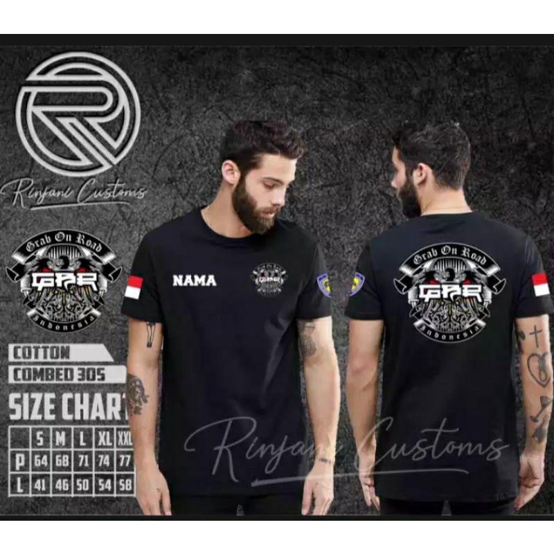 KAOS GBR KAOS GBR TANGAN PENDEK KAOS GBR TANGAN PANJANG GRATIS NAMA