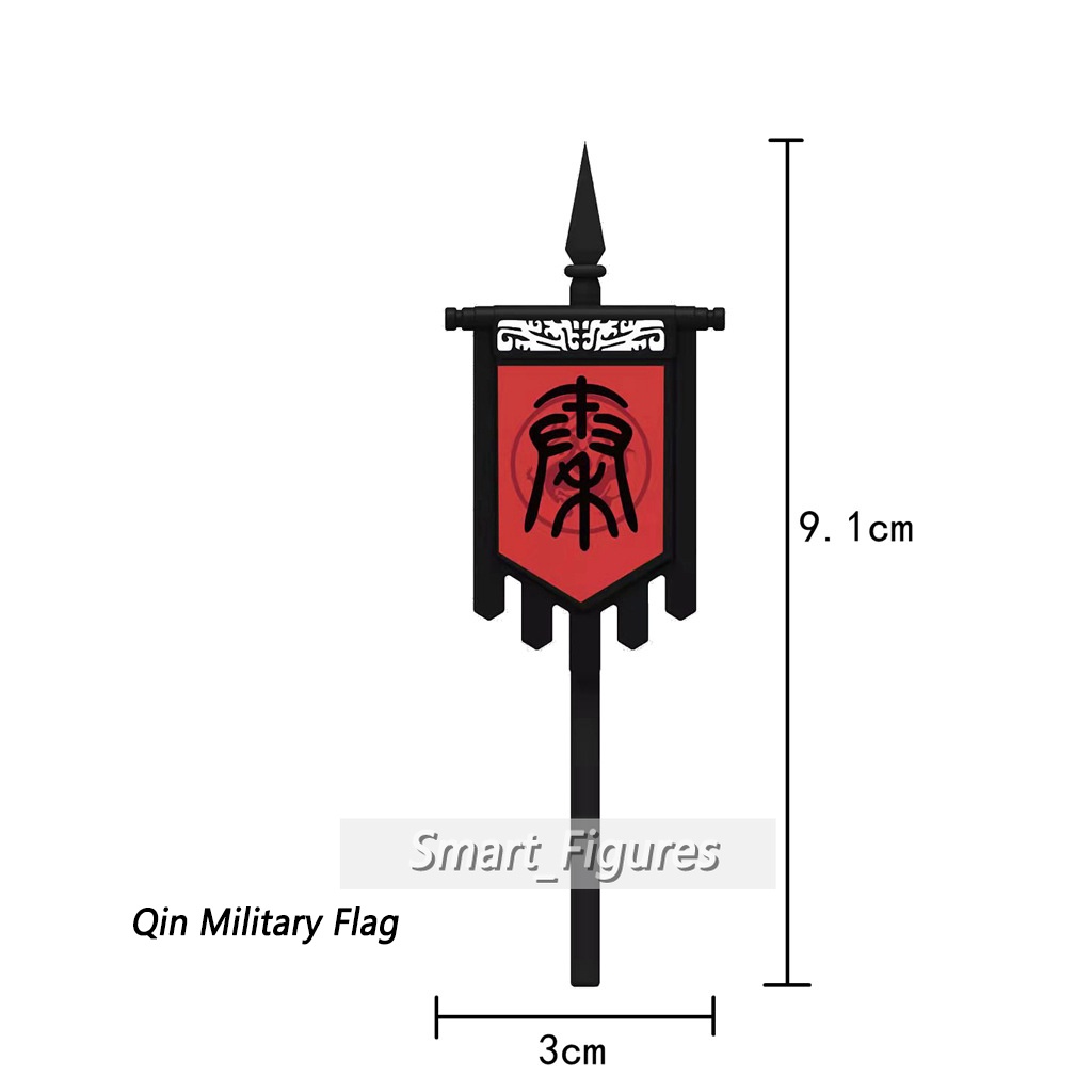 Bendera Militer Abad Pertengahan Romawi Crusader Gaya China Kuno Untuk Aksesoris Mainan