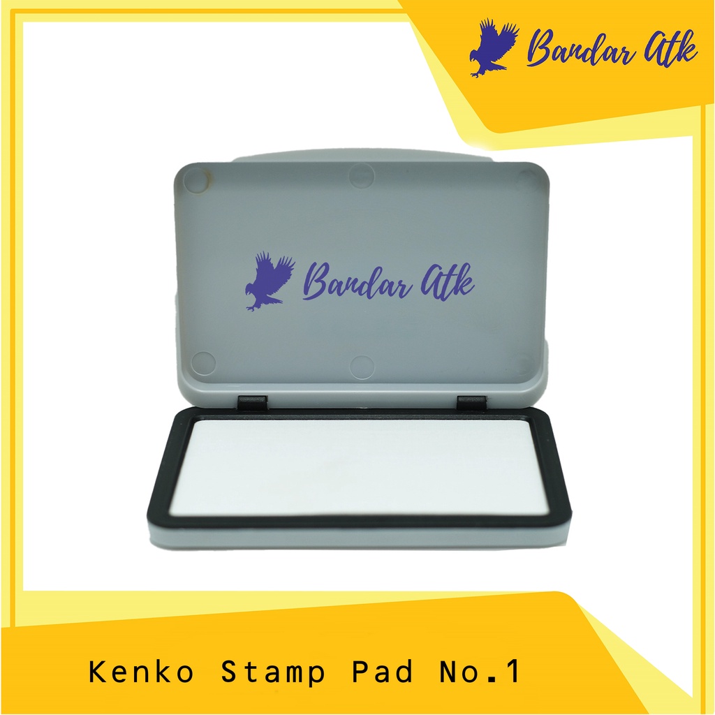 

STAMP PAD NO 1 KENKO BAK TINTA BANTALAN STEMPEL TEMPAT TINTA [1 PCS]
