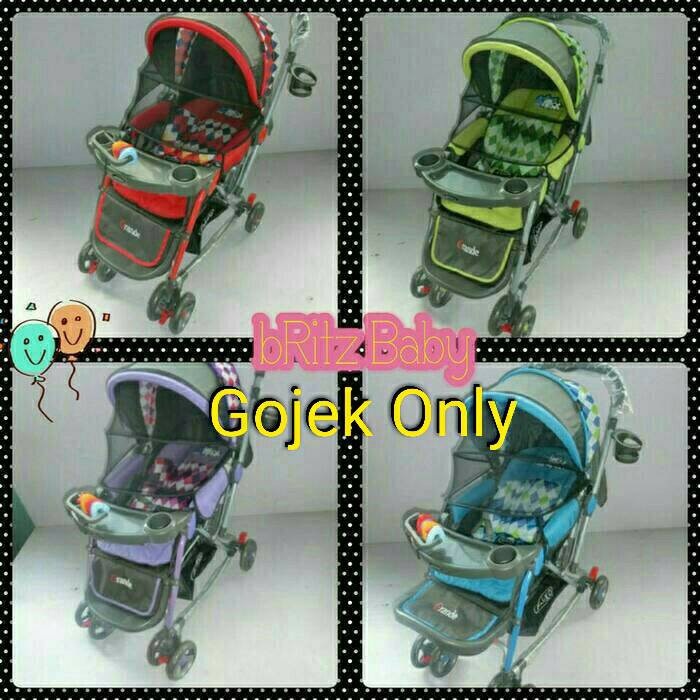 Stroller Pliko Grande S268R / Kereta Bayi Pliko Grande Gojek Only