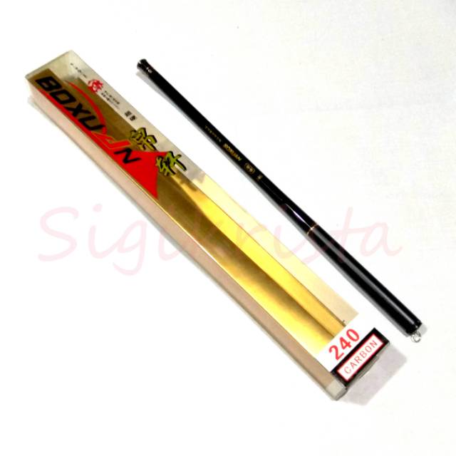 Tegek Boxuan 240 cm Carbon Ruas Pendek