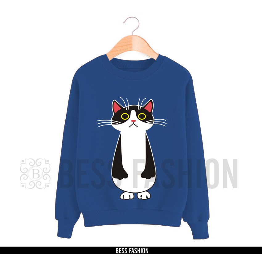 Bess - Sweater Lengan Panjang Murah / Sweater CAT STAND