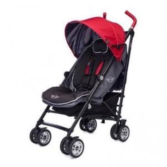 Stroller mini cooper easy walker buggy union red