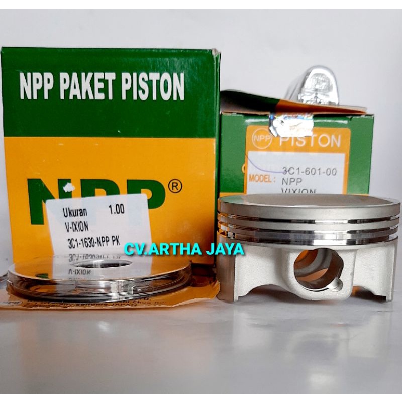 Jual PISTON KIT NPP YAMAHA VIXION / MX KING 150 ( STD / 050 / 100