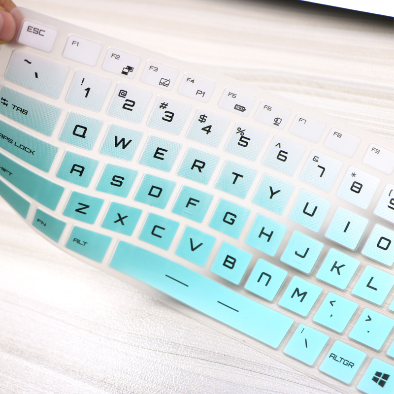 Cover Pelindung Keyboard Bahan Silikon Ultra Tipis Untuk Laptop Msi Gl65 Pe70 Ge72 17.3 Inch
