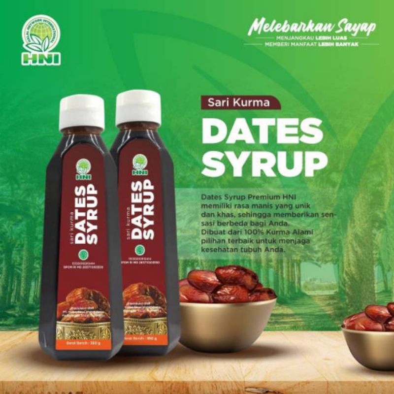 PROMO Dates Syrup HNI HPAI Sari Kurma Produk Herbal Alami