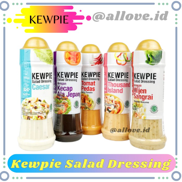 

Kewpie Salad Dressing All Varian 200 Ml