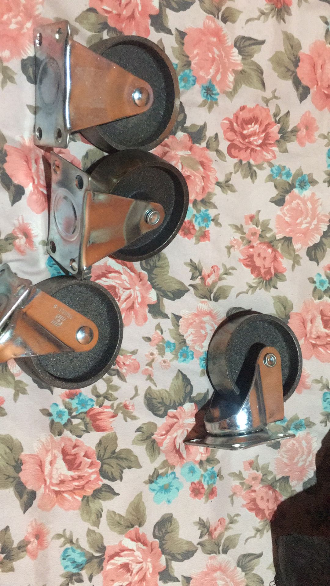 Roda Caster / Troli / Troly Besi 3 Inch Mati ( Maju Mundur )