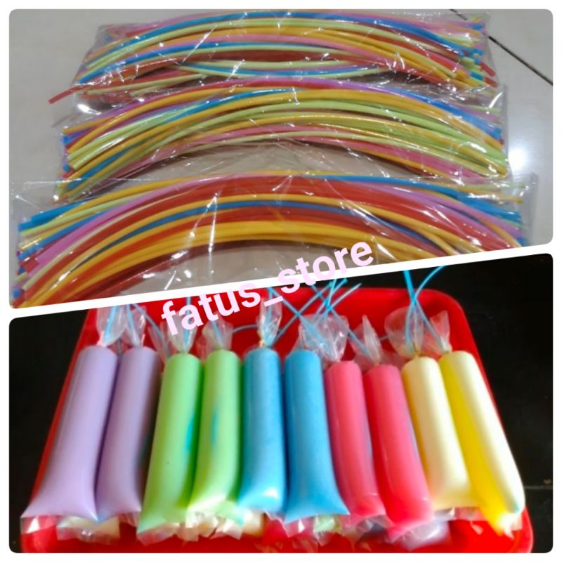 (Minimal pesan 2 ) Selang Es/Sedotan Es /2mm/ isi 60x25 cm/Selang Sedotan Es