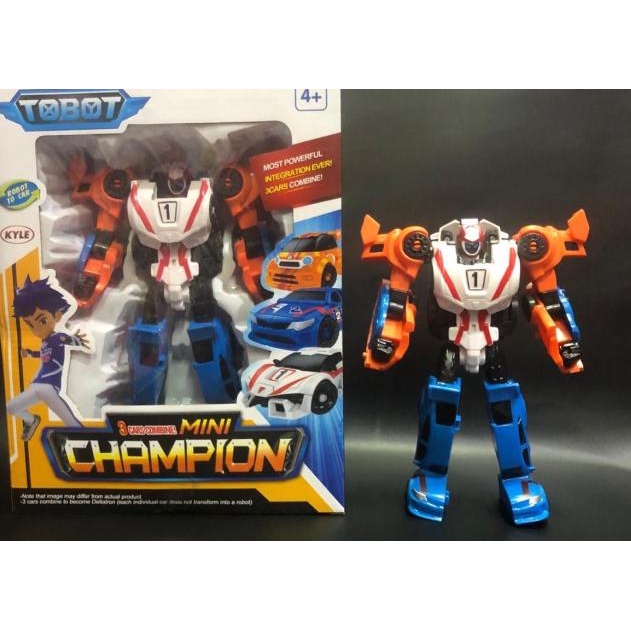♪ TOBOT MINI CHAMPION - ROBOT-TRANSFOMER ➳