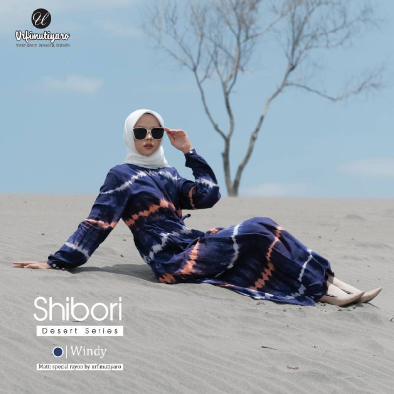 Shibori Dress By Urfimutiyaro