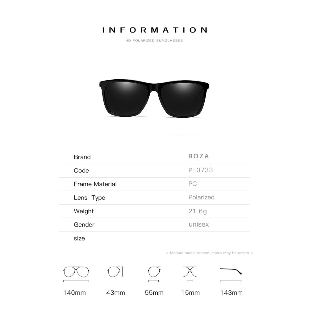 (YUZHU) Kacamata Hitam Model Polarized Untuk Pria