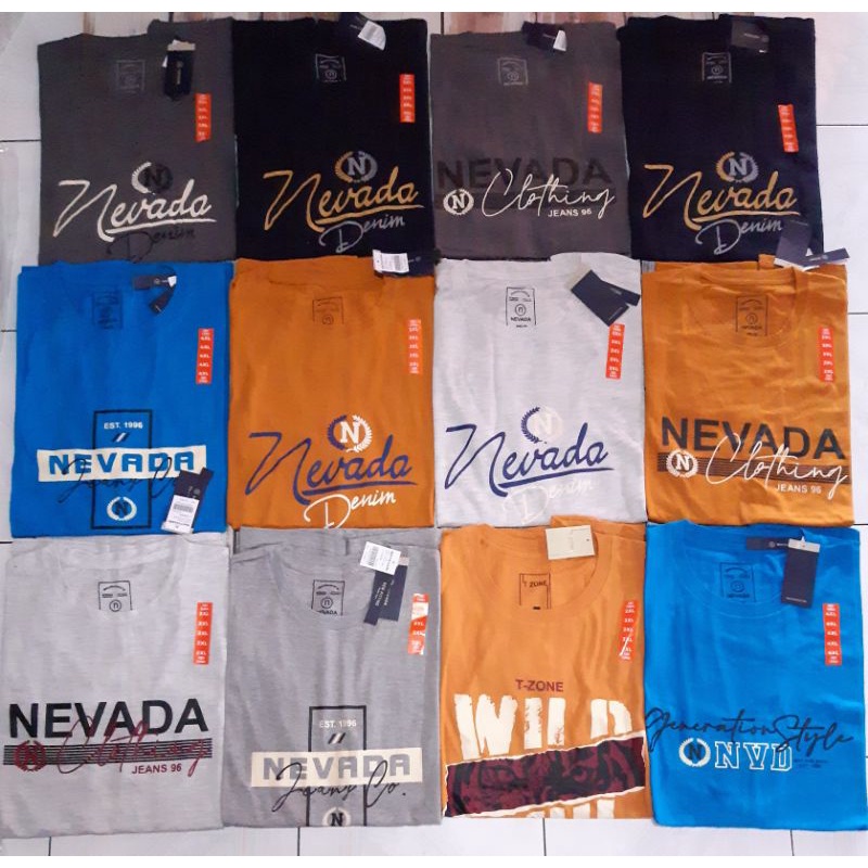 kaos nevada bigsize/jumbo