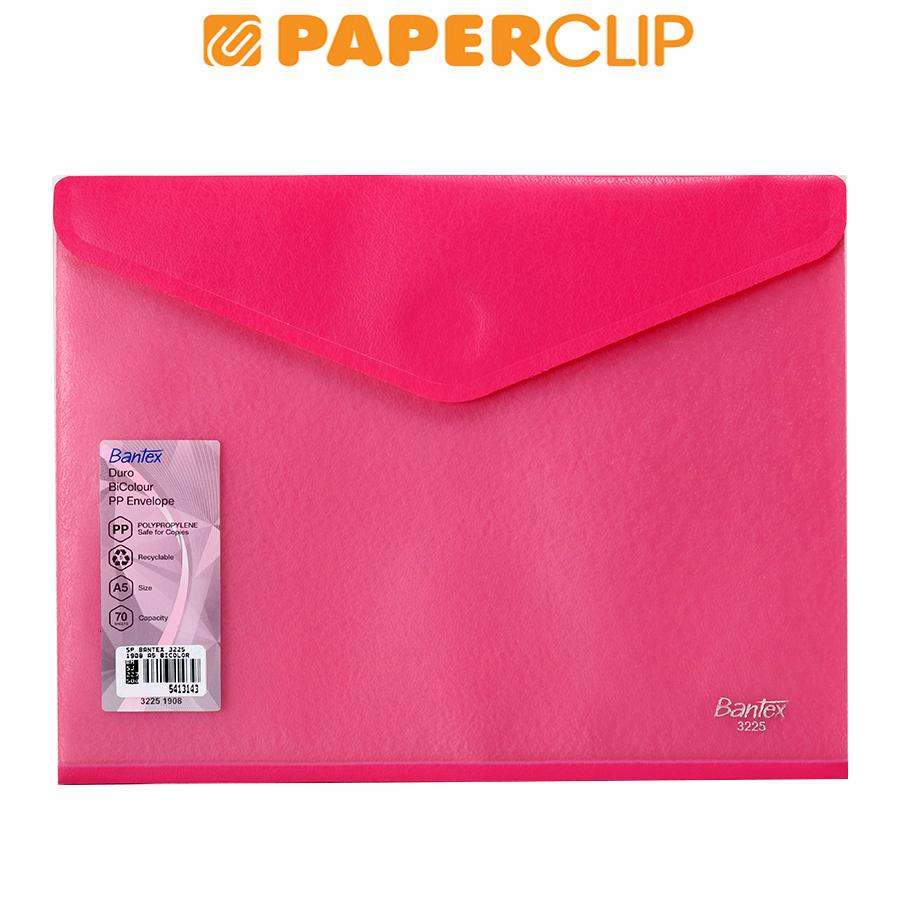 

SMART POCKET BANTEX 3225 1908 A5 BICOLOR PINK-TRANSPARENT