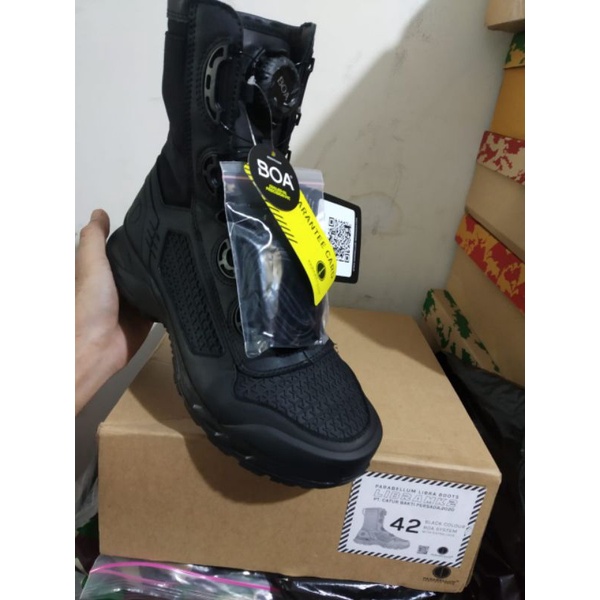 Sepatu PDL TNI Boa Parabellum Libra MK2 Box Coklat Original