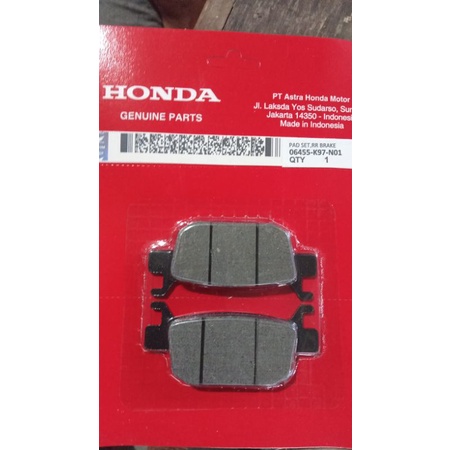 discpad rem cakram belakang motor Yamaha pcx