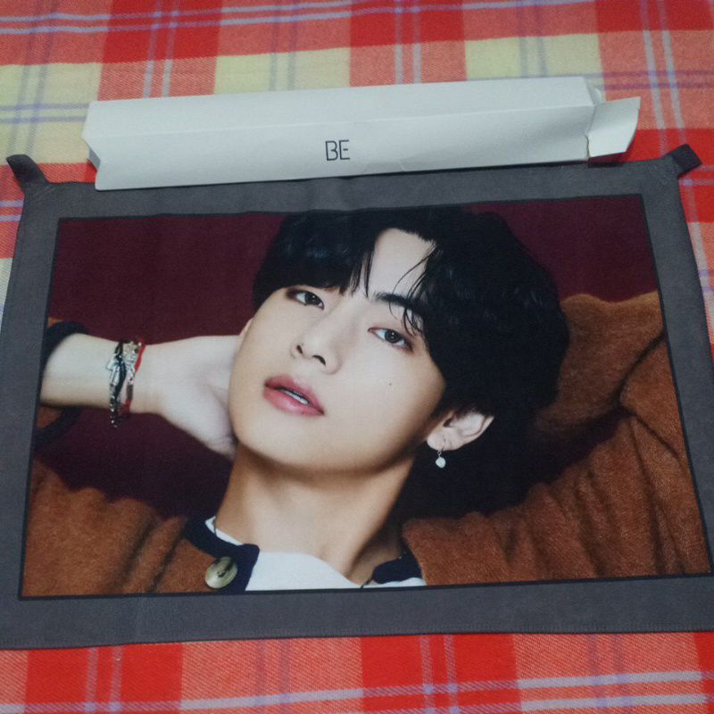 (READY) BTS BE OFFICIAL fabric poster taehyung