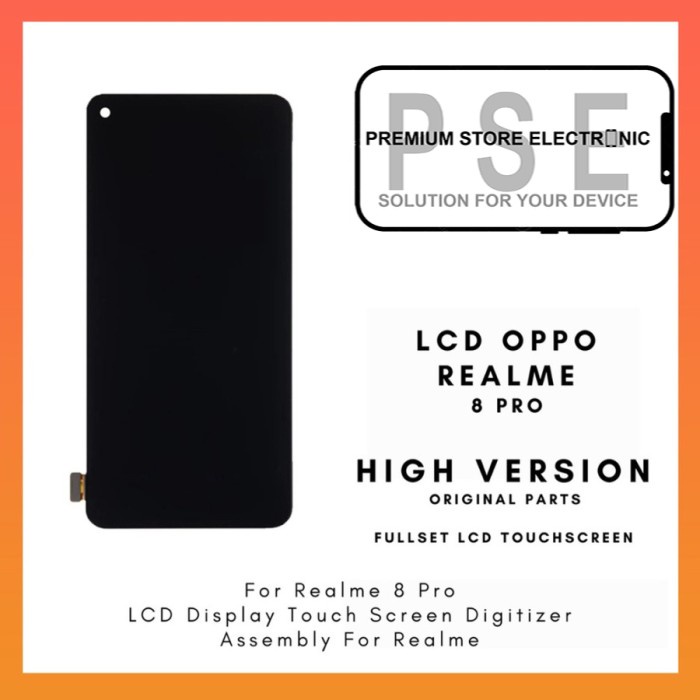 LCD Oppo Realme 8Pro ORIGINAL Touchscreen Parts Kompatibel Dengan Oppo