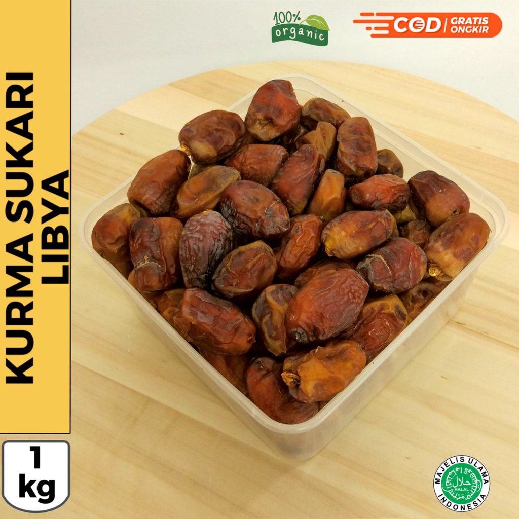 

(Sukari - Libya) KURMA PREMIUM LURI 3kg 3 Kg Korma Madinah Sukkari Sukarri Al Qaseem Qoseem Qosim Qasem Qosem Amira Haramain King Dates Alharamain Ajwa Saidi Sukary Libia