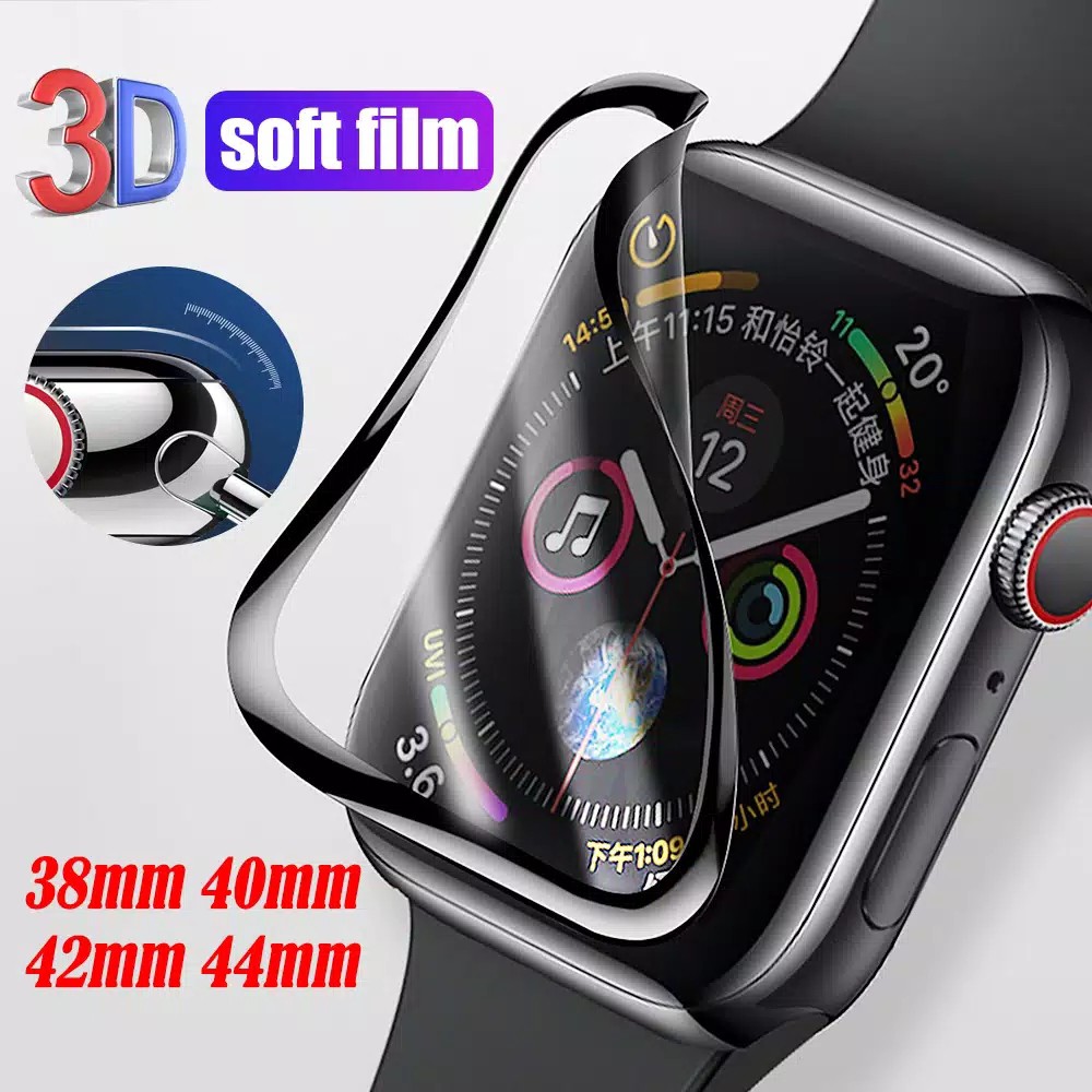 PET Anti gores screen guard nano shock UNTUK Apple Watch series 1 2 3 4 5 6 7 SE 42MM 38MM 44mm 40mm 41mm 45mm Apple watch ultra 49mm