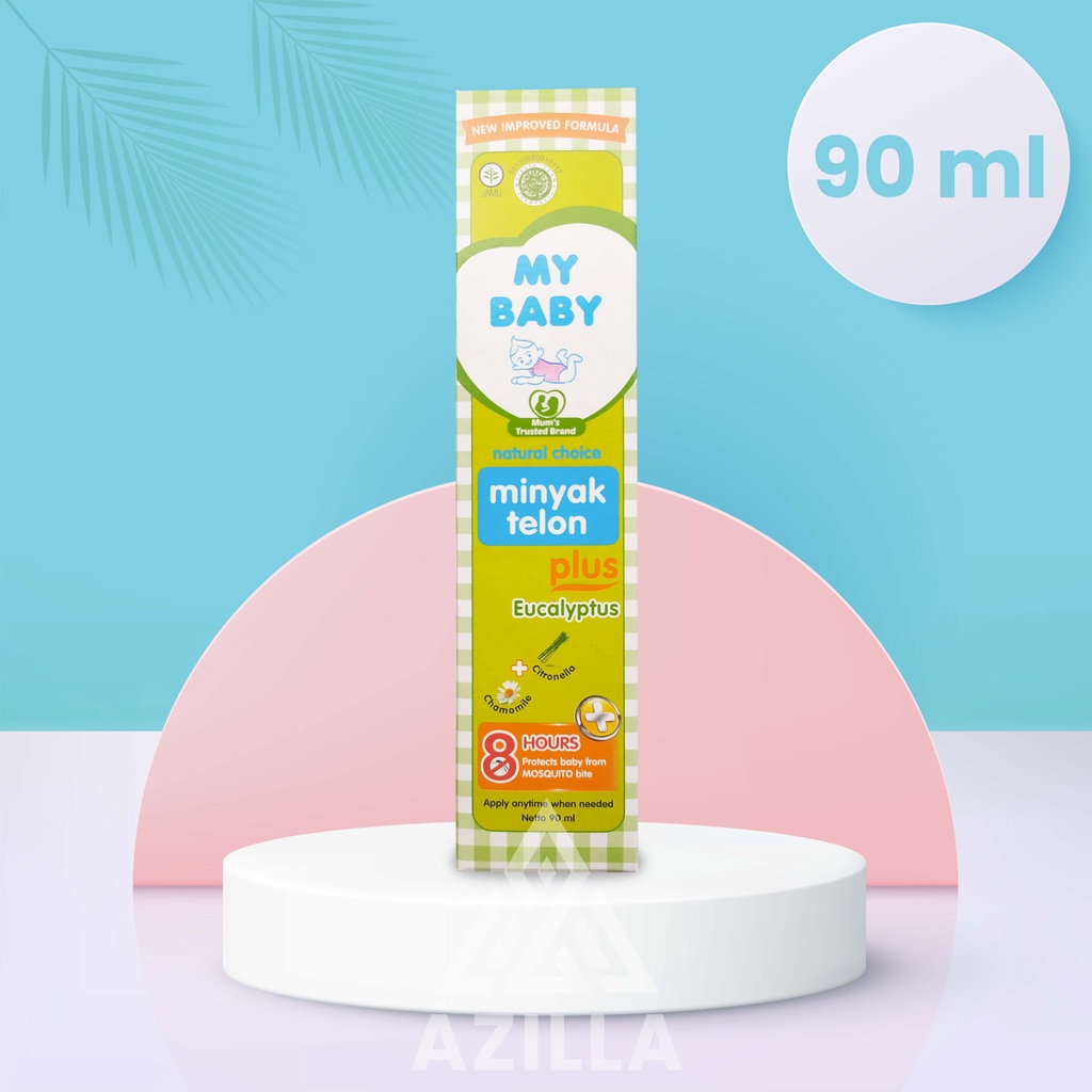 My Baby Minyak Telon Plus 90ml | My Baby Minyak Telon Plus 8 Jam | Telon My Baby 90 ml