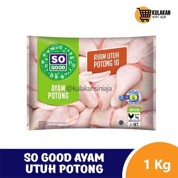 

So Good Ayam Utuh Potong 10