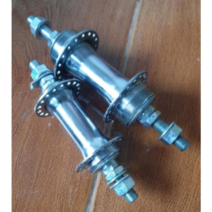 HUB 36 HOL DOUBLE DRAT freehub sepeda depan belakang