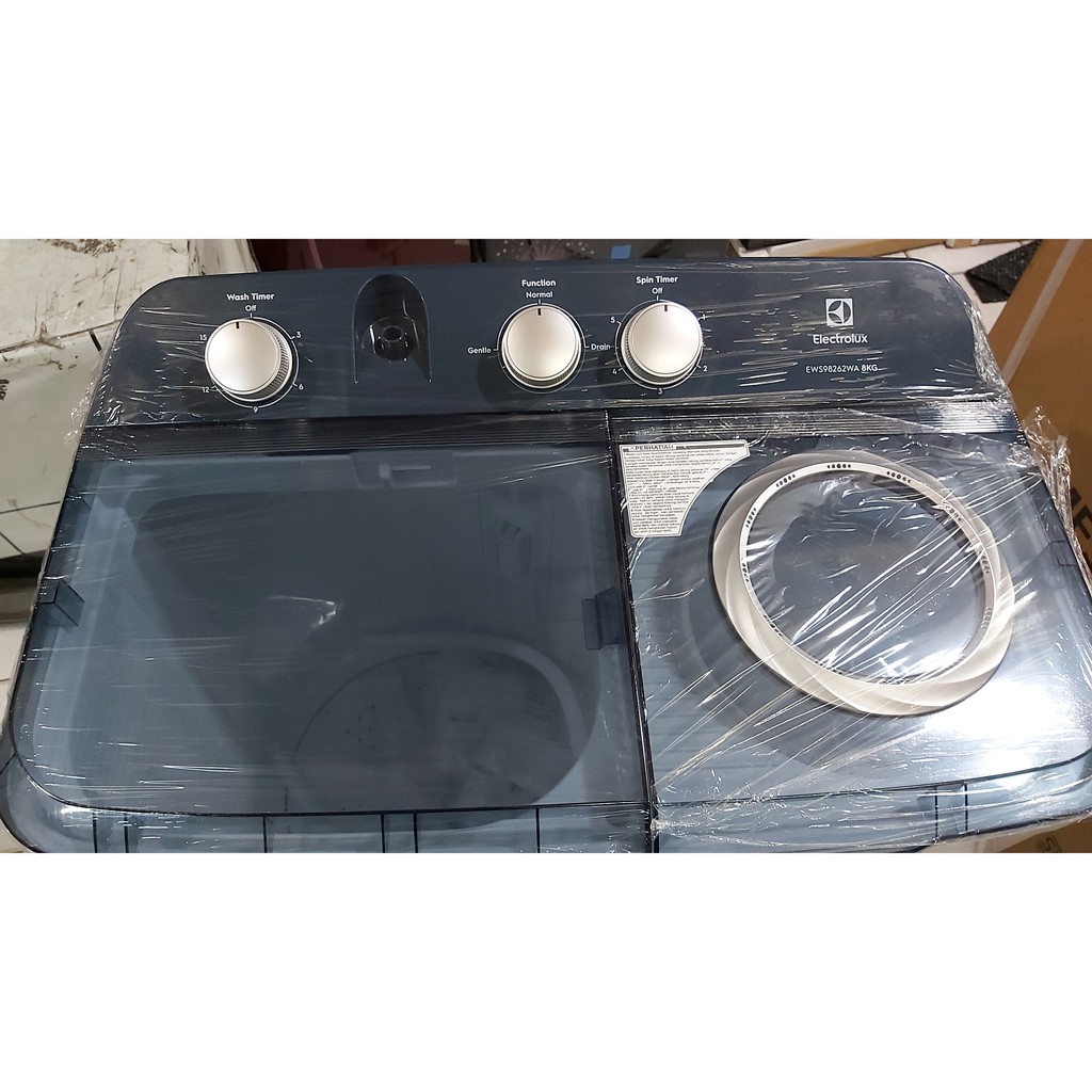 Mesin Cuci Electrolux EWS11262WA 2 tabung 10 kg EWS 11262 WA EWS11262