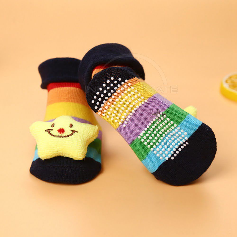 Kaos Kaki Bayi SY-0622 Karakter Mix Kaos Kaki Bayi New Born Motif