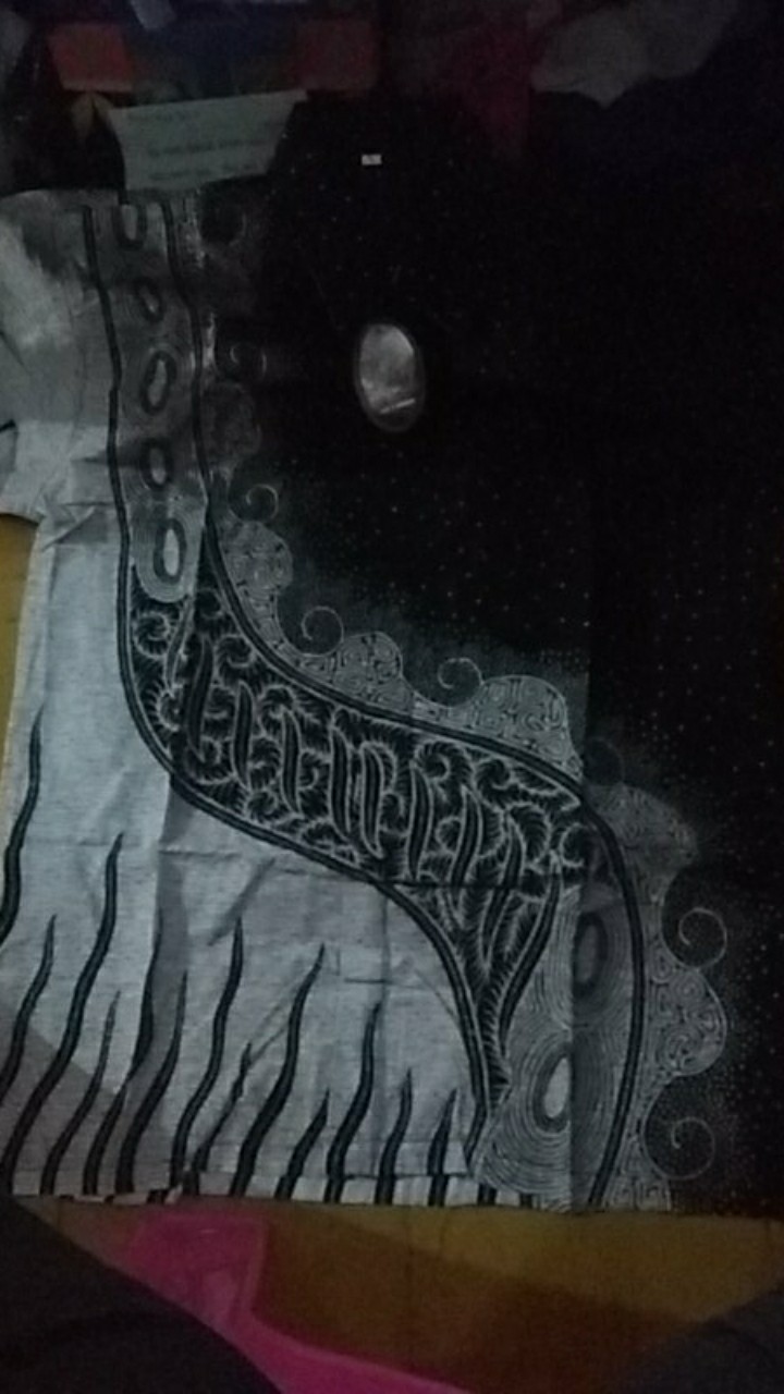 Diskon Batik Hrb026 Kenongo Kemeja Hem Pendek Padi Pekalongan M L Xl Murah Keren Bati Pria Wajik