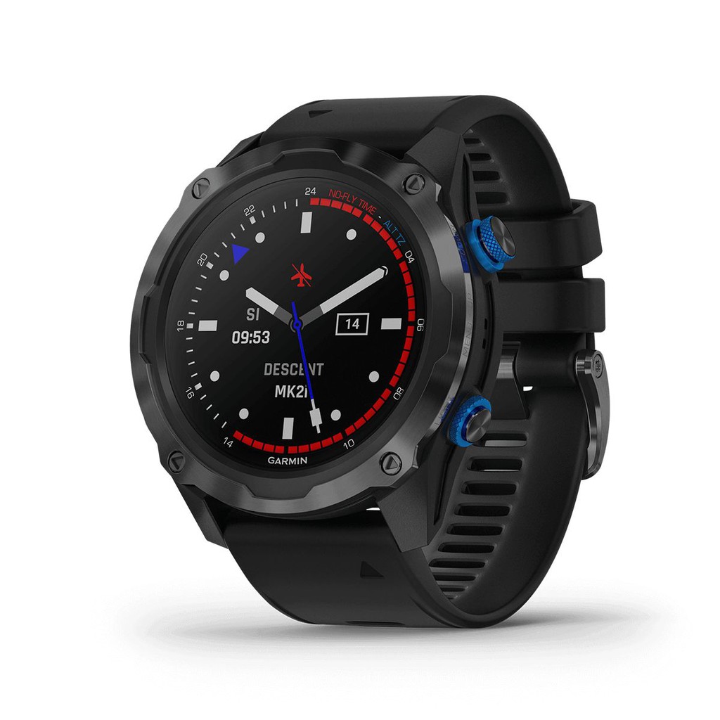 Garmin Descent Mk2i Titanium Carbon Gray DLC with Black Band Original Garansi TAM 2 Tahun