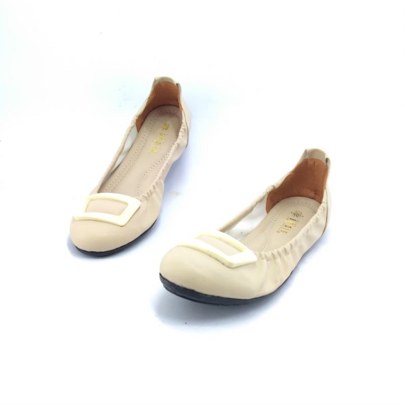 Sepatu Wanita Flatshoes Roll it ( BISA DILIPAT ) ANDIS AN09