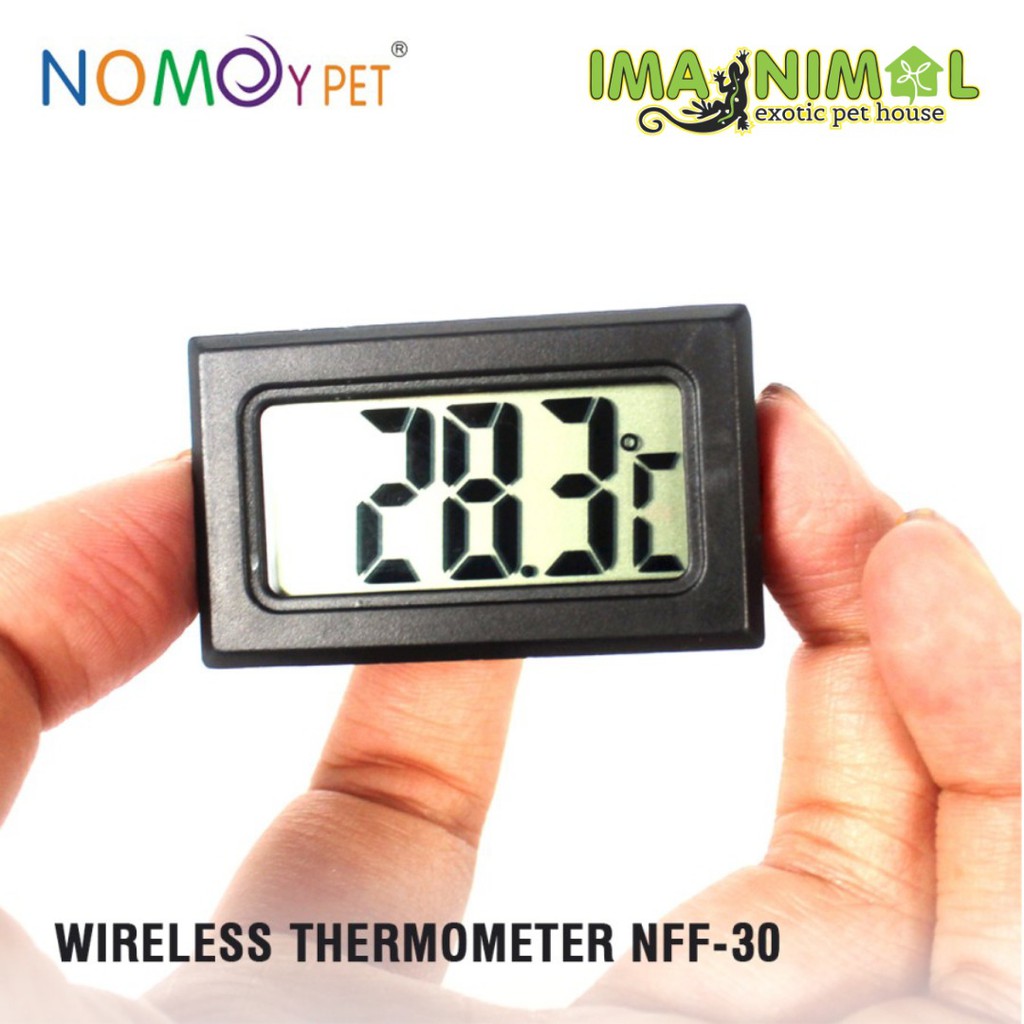 NOMOY Wireles Termometer NFF-30 Untuk Inkubator & Kandang Reptil