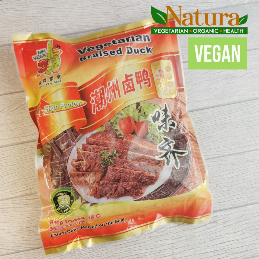 

Mr Vege Vegetarian Braised Duck 900gr Bebek Vegan Beku