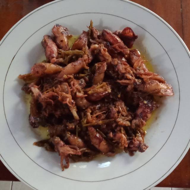 

Cumi utuh sambal ijo ,full cumi 250 gram VACUM