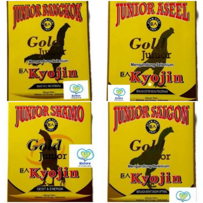 Paket Kyojin Komplit Lengkap: Kyojin Bangkok + Kyojin Aseel + Kyojin Shamo + Kyojin Saigon Ayam Hobi