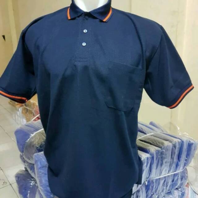 Kaos polo navy