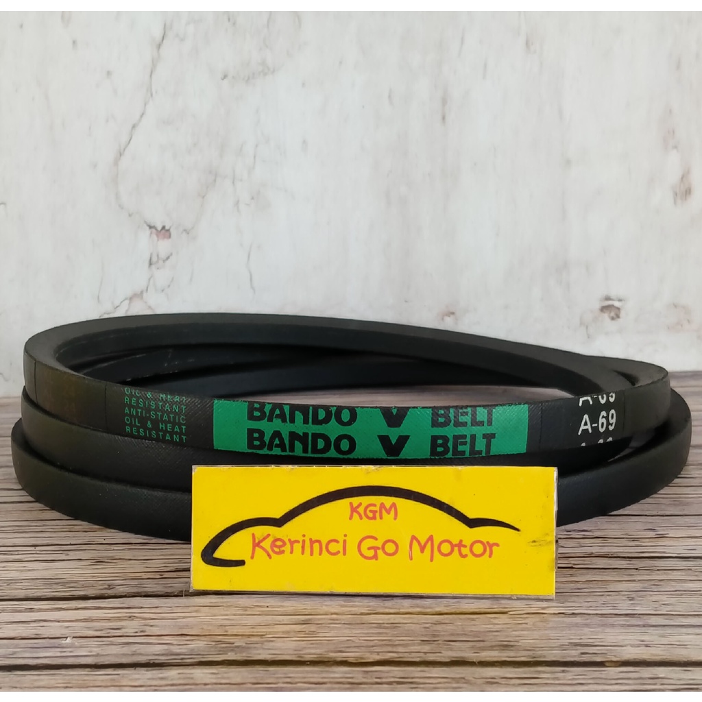 BANDO VAN BELT A-69 V BELT TALI KIPAS A69 FAN BELT VANBELT POLOS A-69