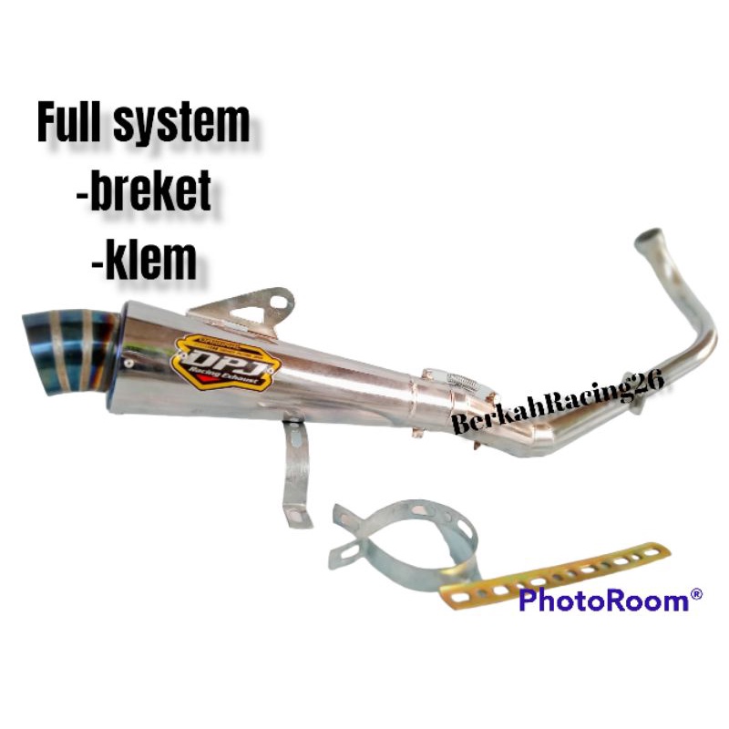 knalpot racing Dpj suzuki spin 125 all metik suzuki