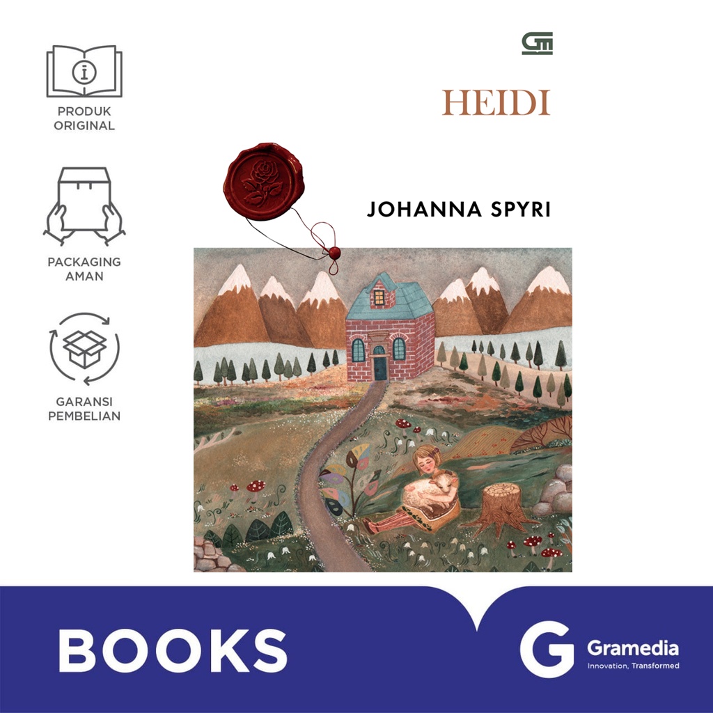 Gramedia Bali - Classics: Heidi