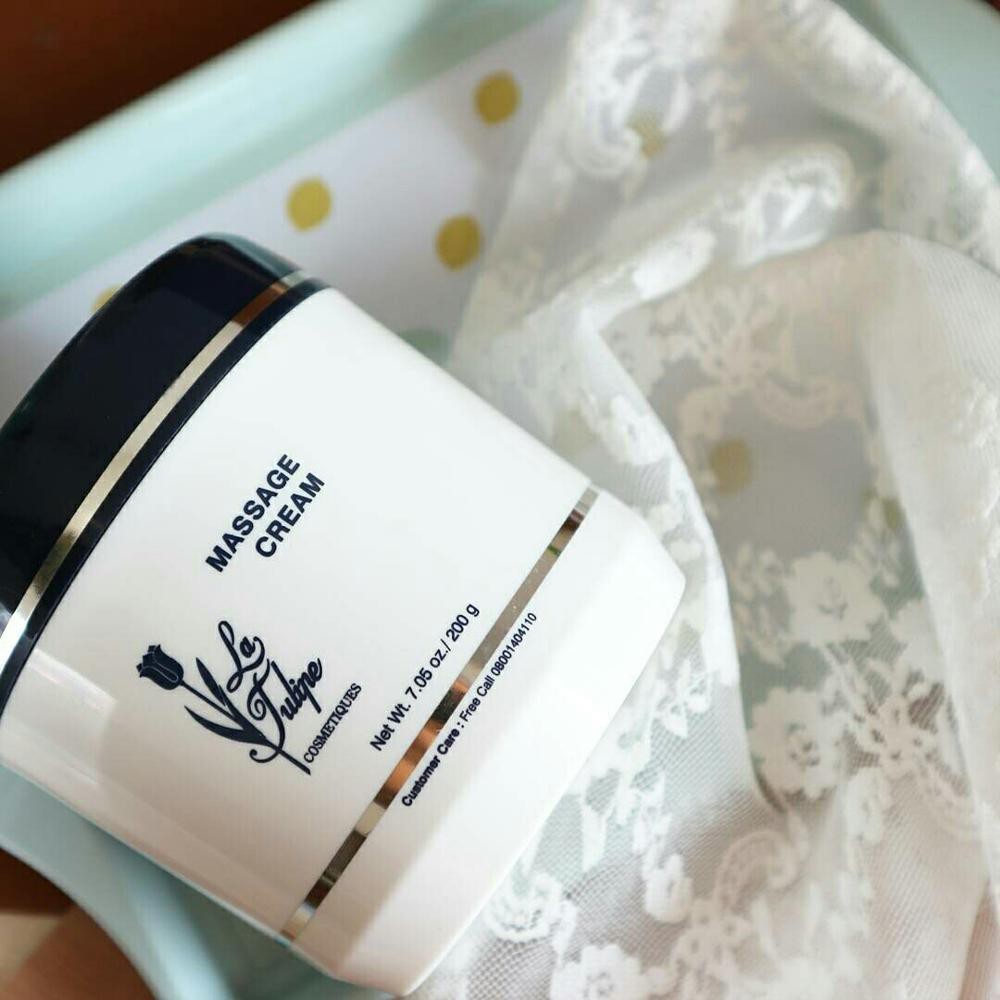 La Tulipe Massage Cream - 200 gram Pot