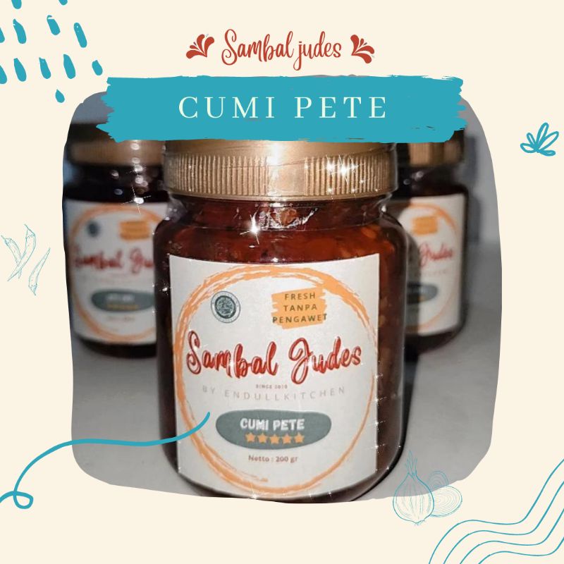 

Sambal Judes - Sambel Cumi Julid Pete