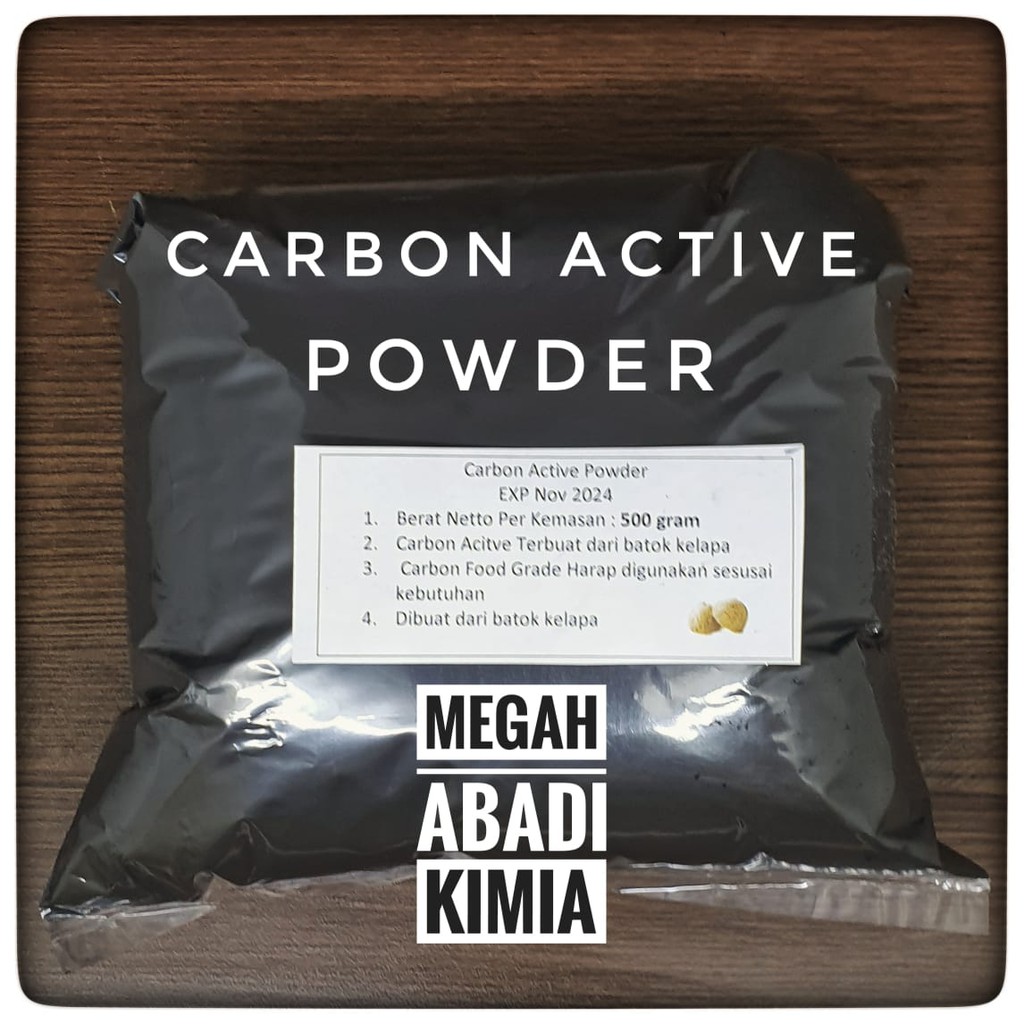 Carbon Active / Karbon Aktif / Activated Charcoal / 500 Gram