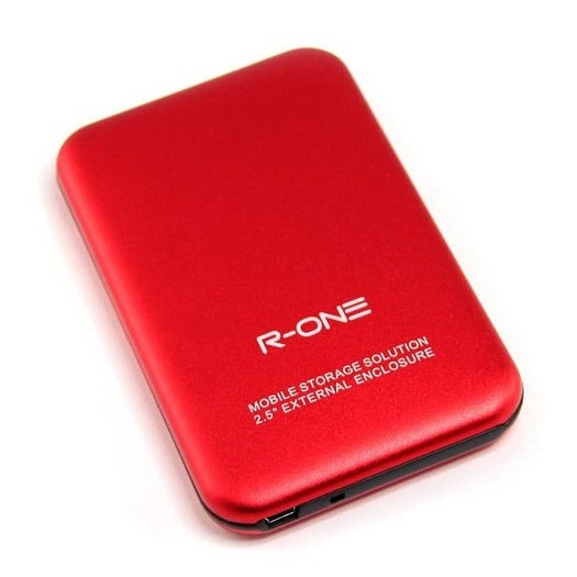 CASE HDD EXTERNAL 2.5&quot; USB 2.0 R-ONE HAYABUSA - HDD ENCLOSURE 2.5 INCH USB 3.0 CASING HARDISK R-ONE USB 2.0 COLOUR