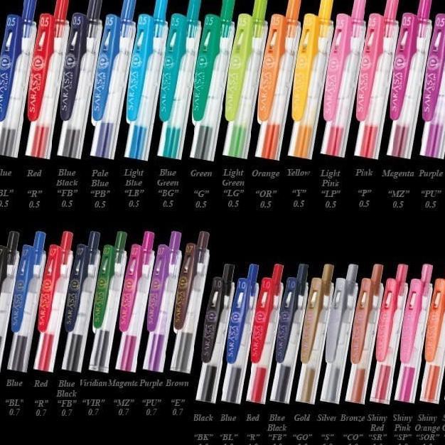 

Big Sale Pen Sarasa 0.5/0.7/1.0 Big Sale